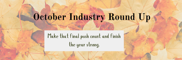 Industry Round-up – October edition